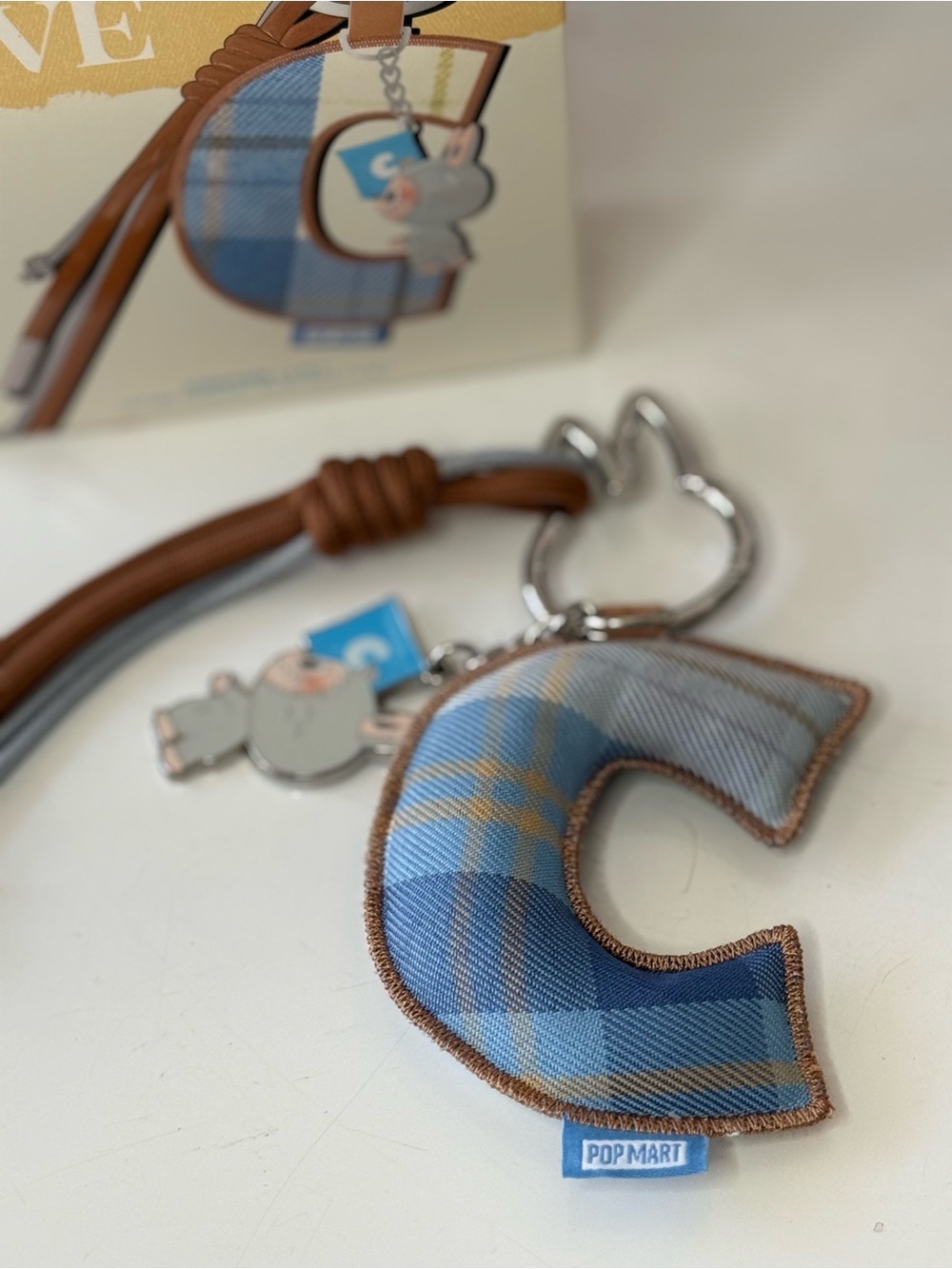 The Monster Pin for Love Keychain Letter C. New and confirmed! - Picture 3 of 9